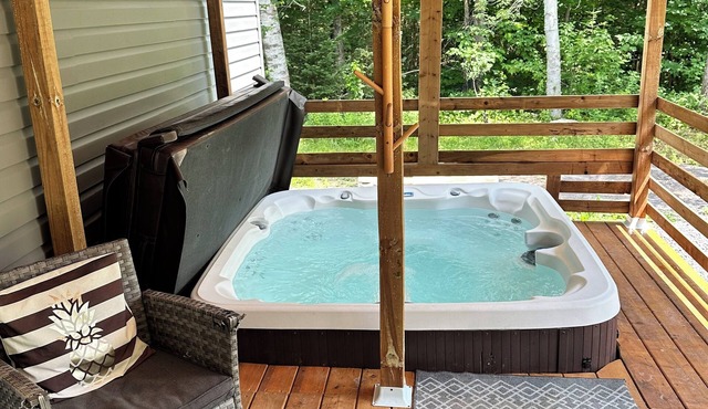 Chalet Havre de Paix Avec SPA a Chertsey