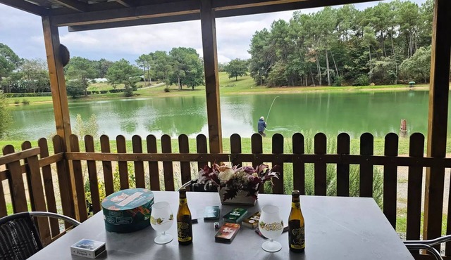 Chalet in front of the pond sleeps 4