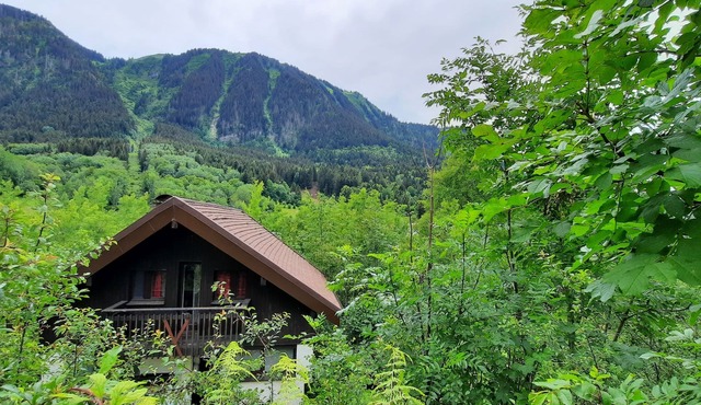 Chalet in Private Residence with Pool in Thollon les Mémises near Evian