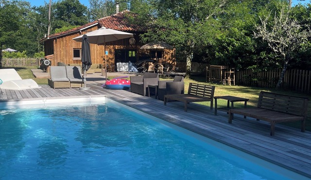 Chalet in the heart of the Landes forest