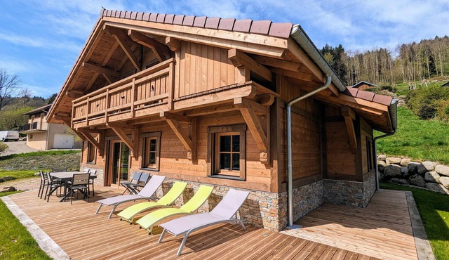 Chalet in the heart of the Vosges with sauna, terrace and WIFI