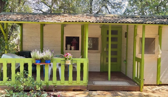 Chalet in the heart of an olive grove
