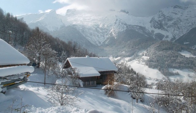 chalet in the mountains