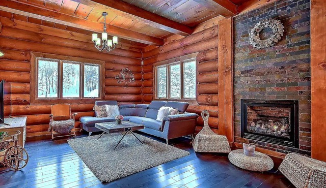 Chalet Indigo - Swiss chalet en bois rond