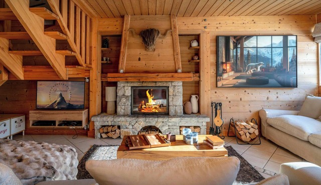 Chalet J'Elage - family base 10p, open fire & mountain views - OVO Network