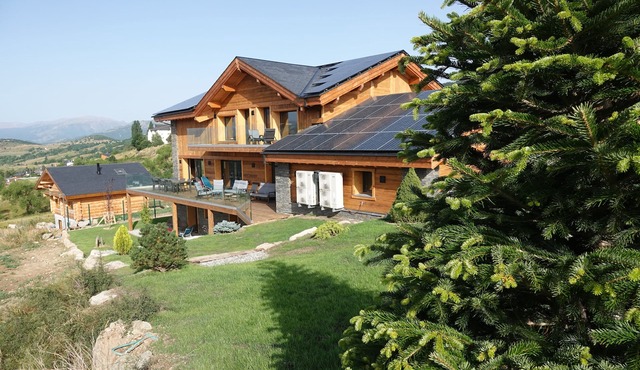 CHALET L'ECRIN classified 5* 500 m² with 130 m2 of WELLNESS SPA FITNESS CINEMA