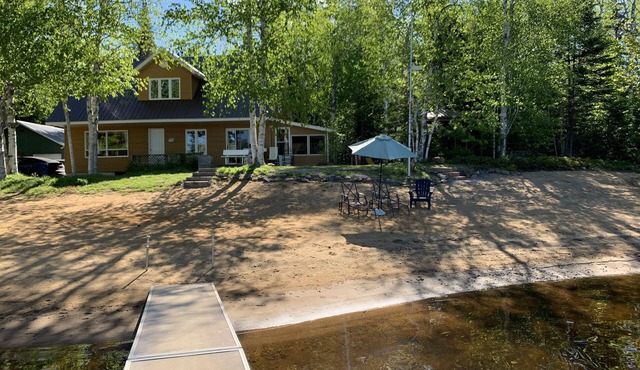 Chalet l'Oasis plage et spa creusé privé