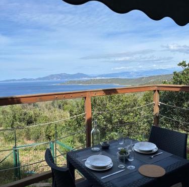 Chalet La Doulou Calme, Vue mer et jardin