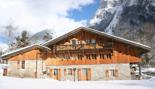 Chalet 'La Ferme Des Fontany' with Mountain View, Private Terrace and Wi-Fi