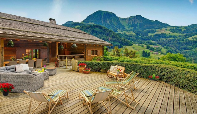 Chalet La Vieille Ferme - alpine farmhouse 8p with cosy fire - OVO Network