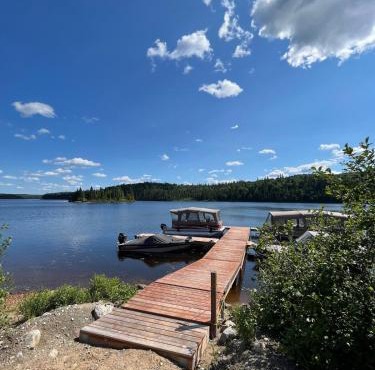 Chalet Lac Édouard cozy