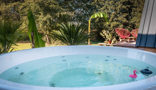 Chalet 'Le Barbu - Coarraze' with Private Terrace, Wi-Fi and Air Conditioning