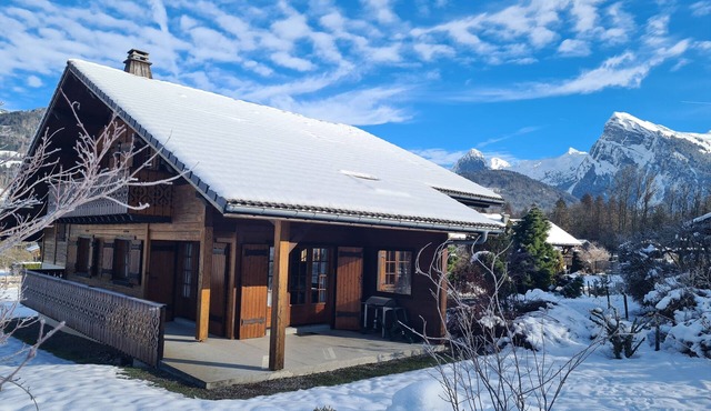 Chalet le grand Gaby – Grand Massif, renovated chalet near slopes and lake