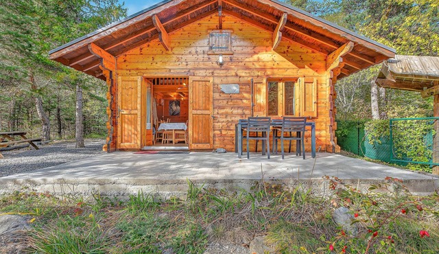 Chalet "Le Mazet" with Mountain View, Private Terrace & Wi-Fi