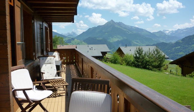 Chalet le Mûrier Family chalet about 200m2 with 5 bedrooms, very cozy with a nice view over the Alps