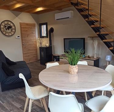 Chalet Le Nid Douillet avec jacuzzi et sauna privatifs