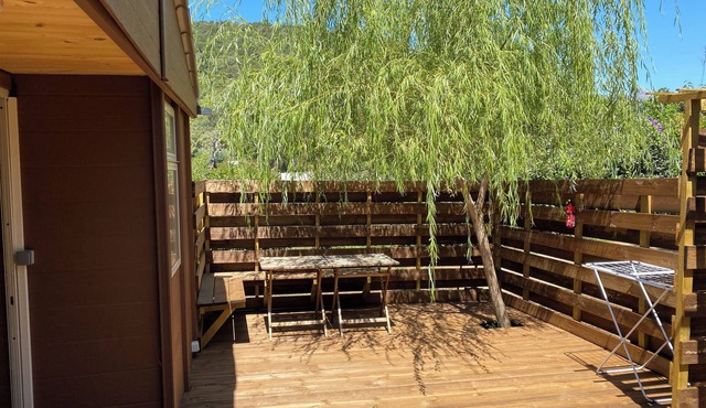 Chalet le saule pleureur