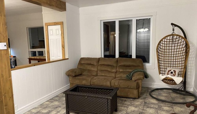 Chalet Le St-Pierre at the foot of the mountain