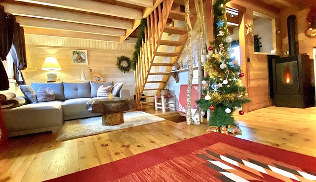 Chalet Les Dalmatiens 3 épis and 3 stars gîte de France, fully equipped and connected