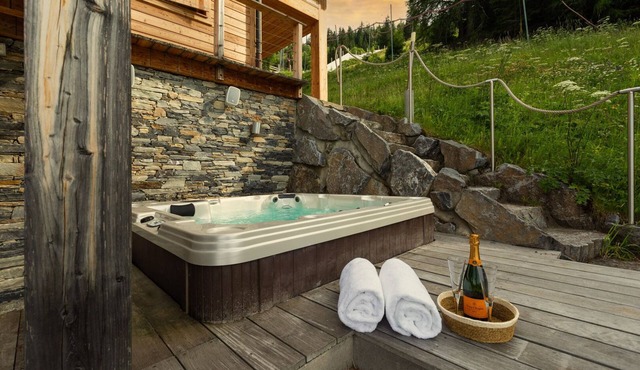 Chalet Les Etablonsluxury Chaletski-in Ski-out