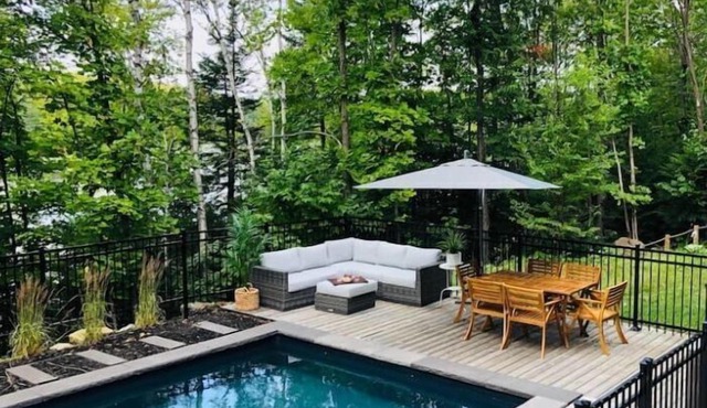 Chalet Malards, Piscine, lac et ski