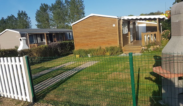 Chalet Mobil-home 35 At the edge of the landing beaches