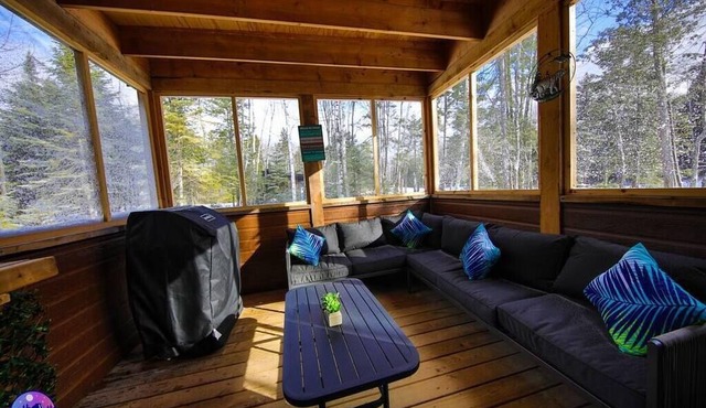 Chalet Morceau de ciel-Chertsey - SPA - Accès au Lac Lili
