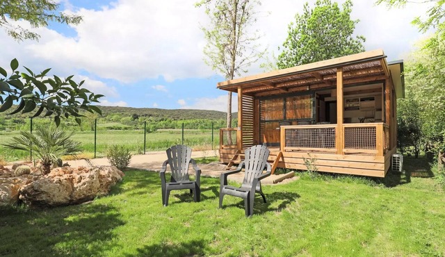 Chalet Morea 25m2 Premium - 2 bedrooms + überdachte Terrace + Klimaanlage + LV + District Pieton 5 persons