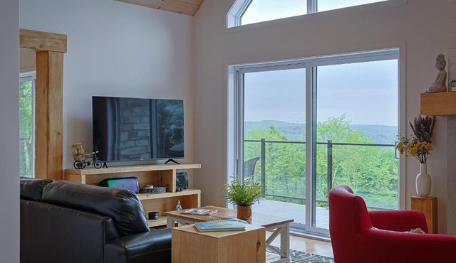 Chalet Neuf Avec Spa - Horizon Des Coteaux