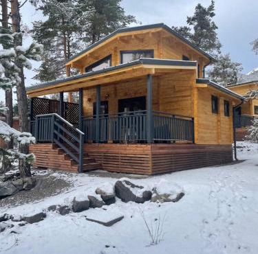 Chalet neuf proche des stations de ski