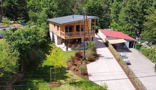 Chalet 'O'Bois-Centre Alsace' with Shared Terrace, Balcony and Wi-Fi