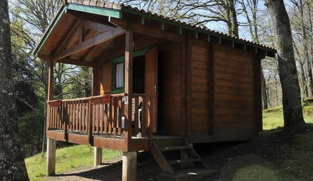 Chalet on Stilts with Terrace for 2 ppl.