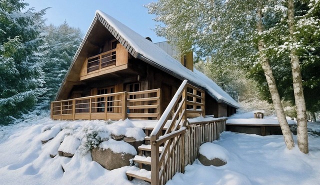 Chalet on the edge of a forest - Garden & terraces - Near Super-Besse