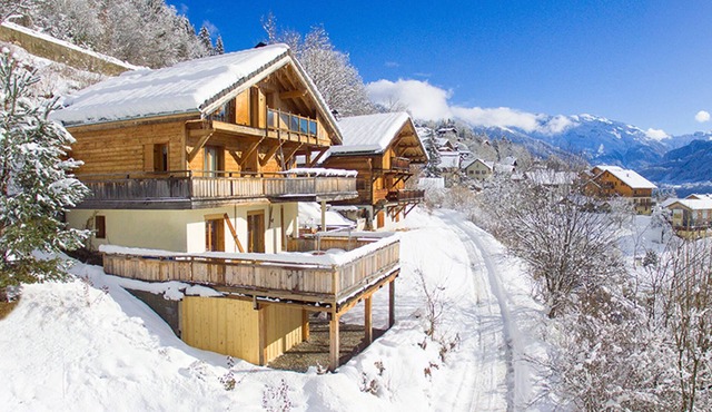 Chalet panoramic view south
