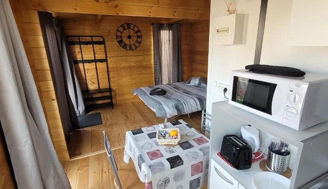 Chalet piscine montech