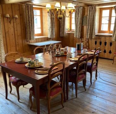 Chalet pittoresque sur le TMB