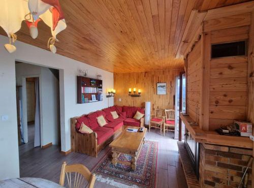 Chalet pour 9 pers., 4 chambres, balcon sud, cheminée, à Saint-Michel-de-Chaillol - FR-1-393-168
