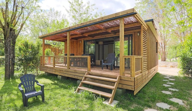 Chalet Portland 35m2 Premium - 3 bedrooms + überdachte Terrace + Klimaanlage + LV + Plancha District Pieton 6 persons