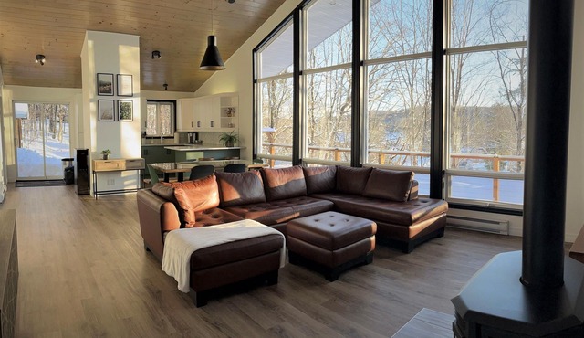 Chalet Pour se Relaxer et se Divertir, en Famille ou Entre Amis. À Saint-raymond