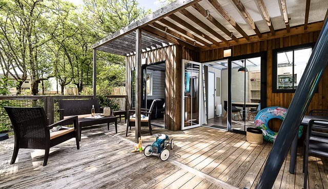 Chalet Premium (2 bdrms) - TV - Air conditioning - 2 bathrooms 6 people