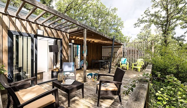 Chalet Premium 2 bedrooms - TV - Air conditioning - 2 bathrooms 6 people