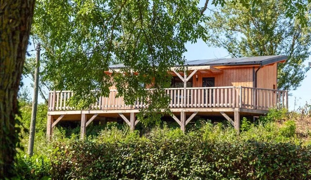 Chalet Premium Ecolochic Spa 6 to 8 people - 6 pers. included in price