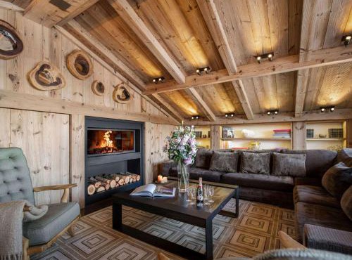 Chalet raffiné avec chambres luxueuses et services inclus - FR-1-564-62