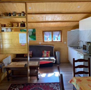 Chalet rustique, 3pièces, jusqu'à 6 personnes