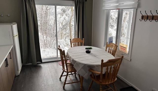 Chalet Rustique sur île