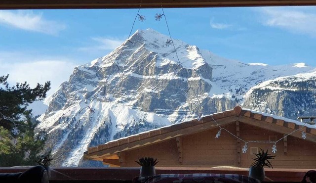 Chalet Sapinette 10 pers, Aravis view 180°, 5 min from the slopes
