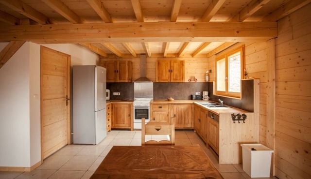 chalet, sauna, ski slopes, chairlift in the garden!les2alpes