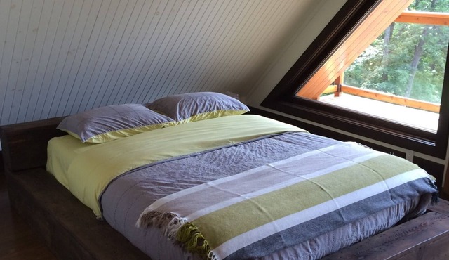 Chalet Scandinave au Quebec Vue, Spa, Sauna, Douche ext