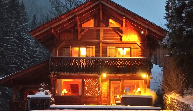 Chalet Scierie - luxury chalet with hot tub