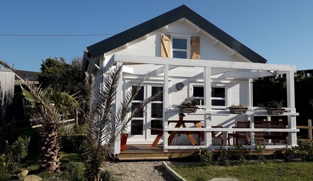 Chalet sea view 150 m from the beaches